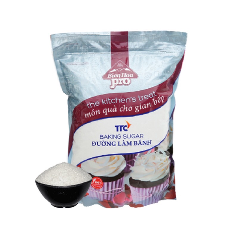 ICING SUGAR🍩🍦🎂 Đường xay/ bột BIÊN HOÀ⚡Mịn - HÀNG LOẠI 1 ⚡
