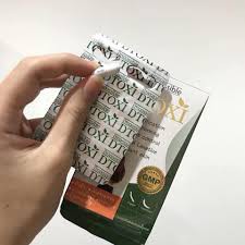 Viên Uống Dtoxi Giảm Cân Thải Độc Đẹp Da - Full hộp (10 vĩ)