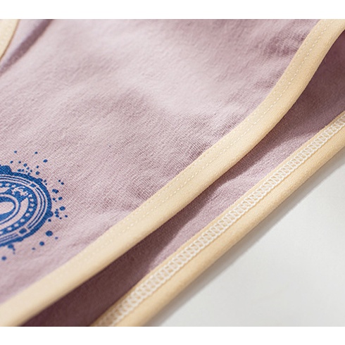 Quần lót nữ Cotton bigsize cỡ lớn XL, XXL kháng khuẩn viền vàng logo | BigBuy360 - bigbuy360.vn