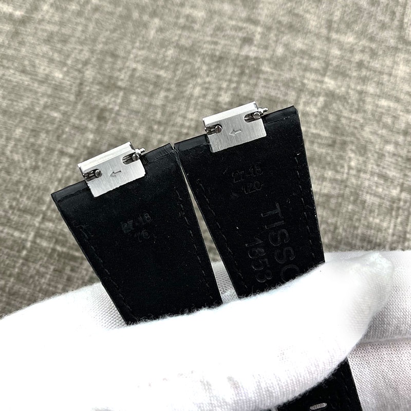 Thắt Lưng Nguyên Bản Tissot PRX137407A T137410Dây Đeo Da Thật Cho Đồng Hồ Nam 1853