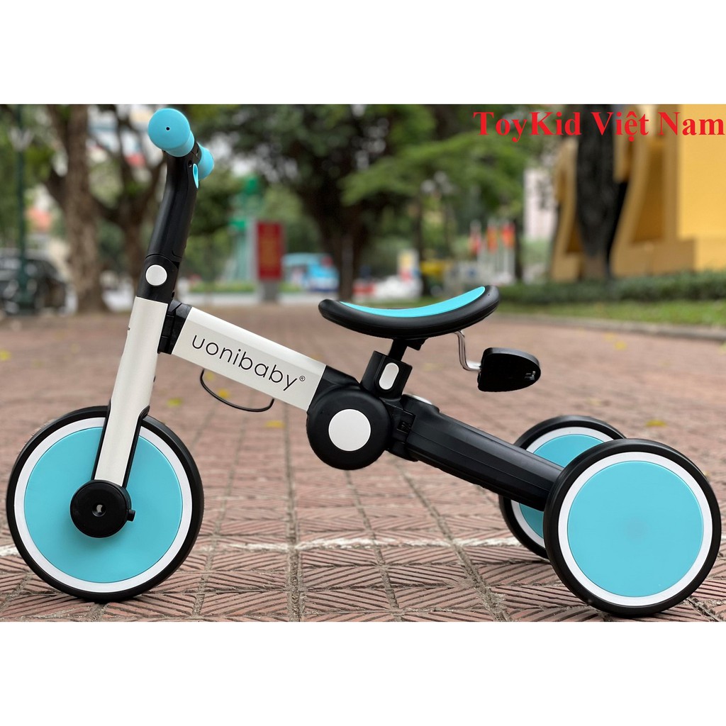 Xe Đạp Trẻ Em Đa Năng 4 Trong 1 UoniBaby T801 Gấp Gọn Cho Bé Từ 1,5 Đến 5 Tuổi