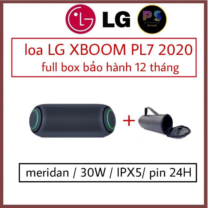 Loa Bluetooth LG Xboom Go PL7 30W chính hãng
