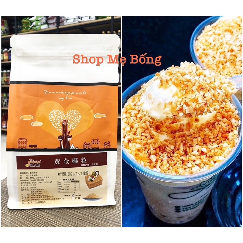 Vụn dừa nướng Delicious 500g