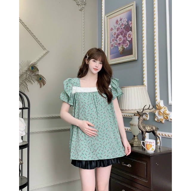 ÁO CỘC BẦU BABYDOLL DÁNG TRẺ ĐẸP