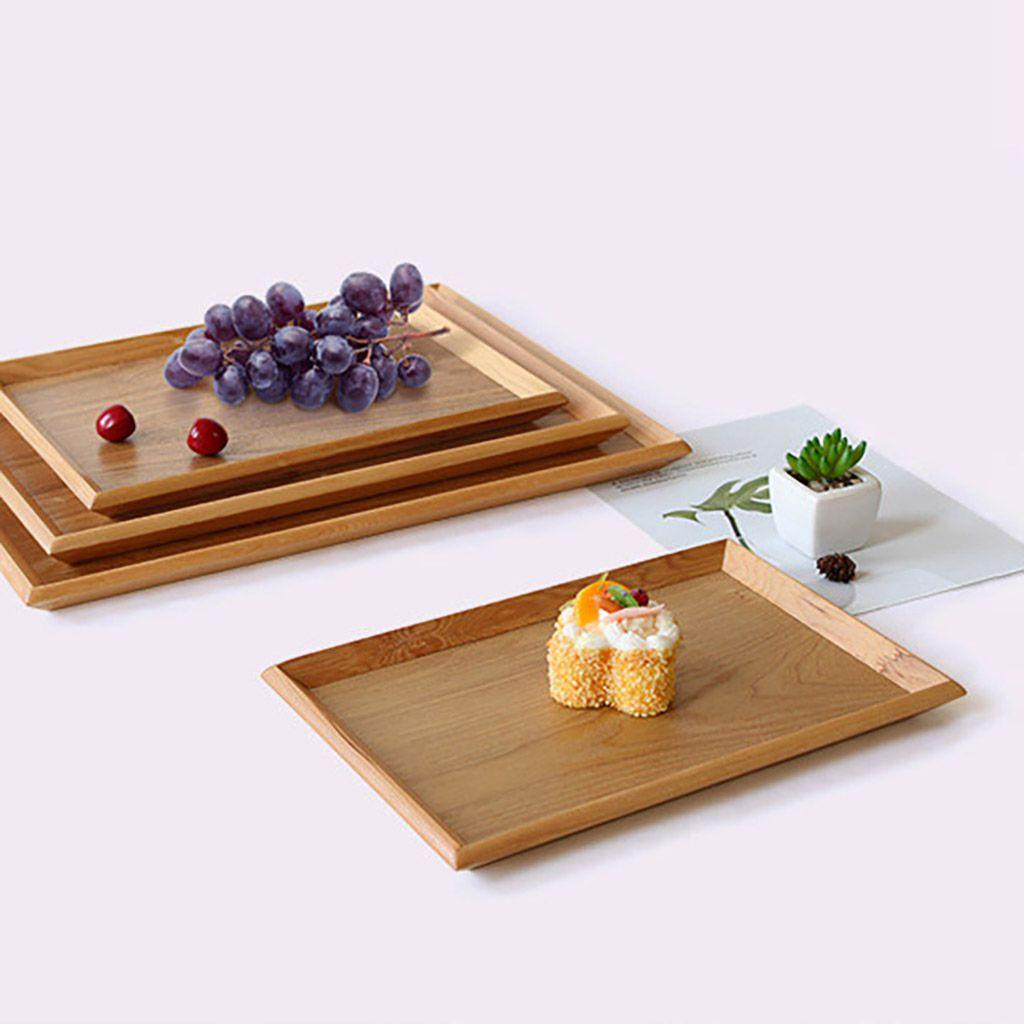 Khay Đựng Trà / Thức Ăn Vặt Cỡ Lớn Phong Cách Nhật Bản