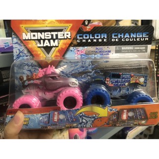 Bộ 2 xe đổi  màu Monster Jam