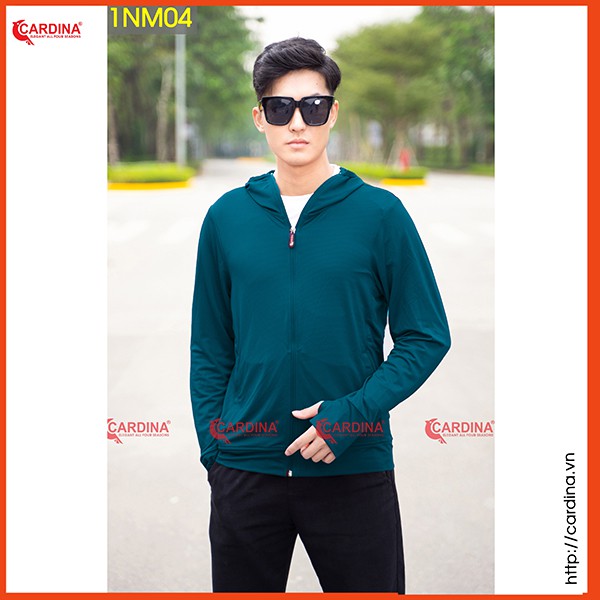 Áo chống nắng nam CARDINA 2 lớp chất thun lạnh cao cấp viền thể thao chống tia UV thiết kế lưới tản nhiệt 2NM02 | BigBuy360 - bigbuy360.vn