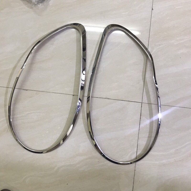 Bộ Ốp viền đèn Pha và hậu mạ crom Kia Morning 2008-2011