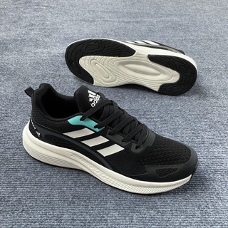 Giày nam, giày thể thao nam đen trắng siêu nhẹ, êm chân