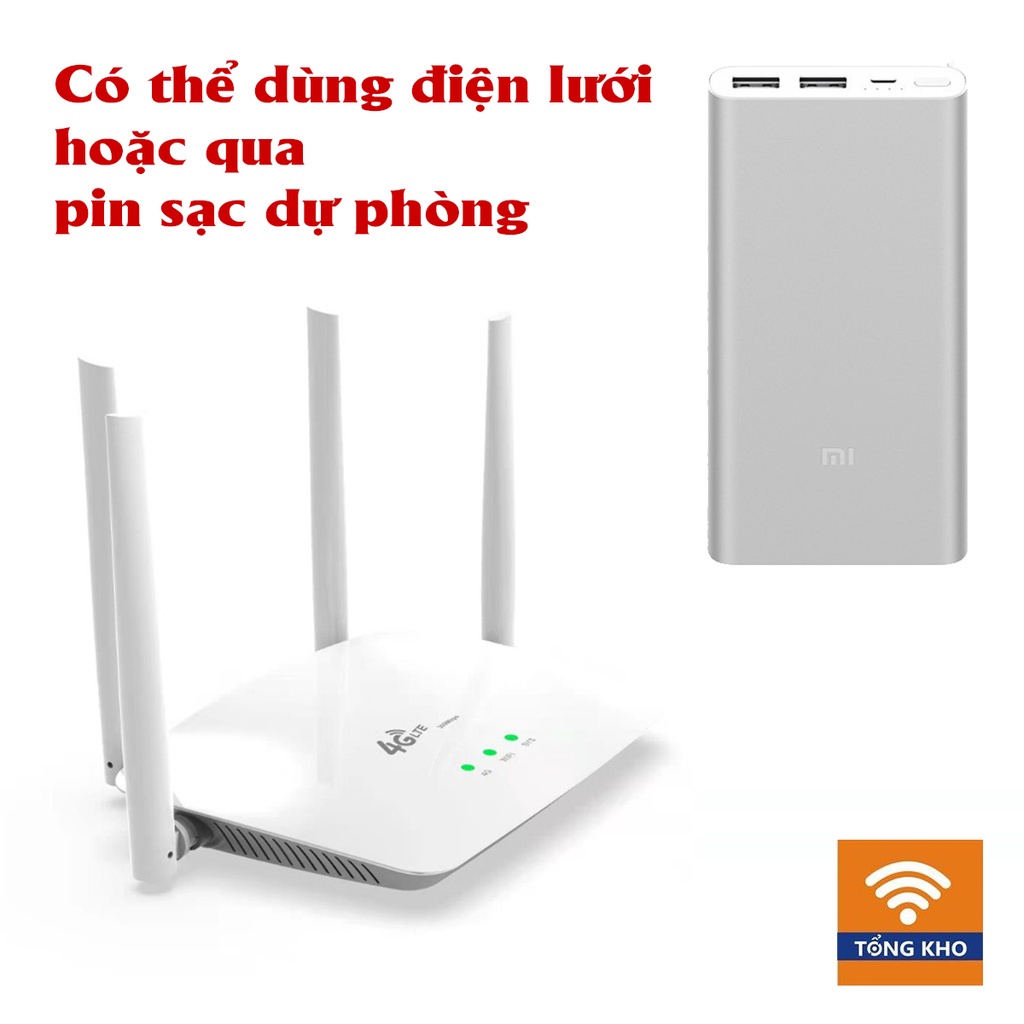 Bộ phát wifi từ Sim 4G/3G LTE - R102 - 4 ăngten khỏe nhất hiện nay | BigBuy360 - bigbuy360.vn