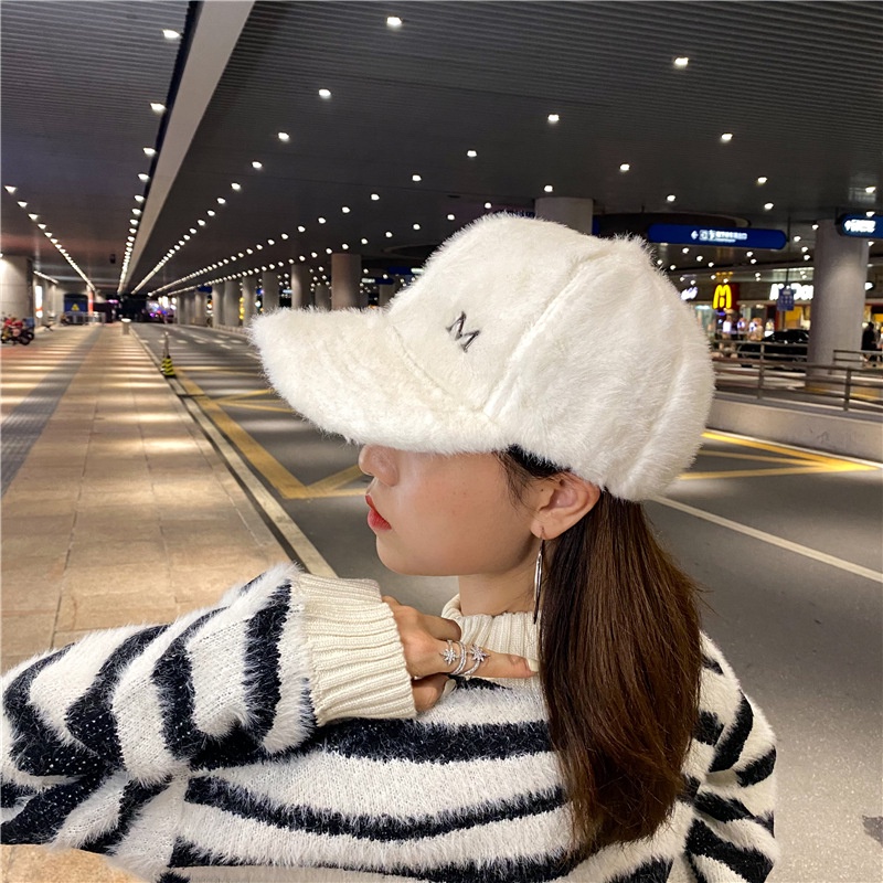 Korean Style Autumn-Winter Women's Hoodie with Thick Fur Keep Warm