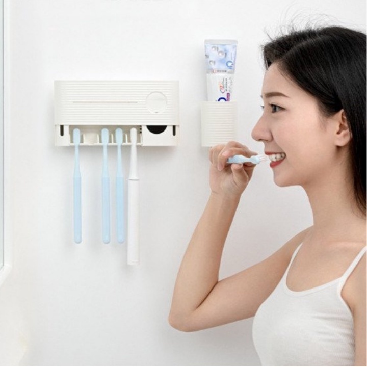 Máy Khử Khuẩn Bàn Chải Xiaomi - Máy Tiệt Trùng Bàn Chải Đánh Răng Tự Động Bằng Tia Cực Tím - Chính Hãng Xiaomi