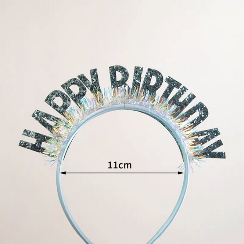 Băng Đô Chữ Happy Birthday Xinh Xắn Cho Nữ timetunnel