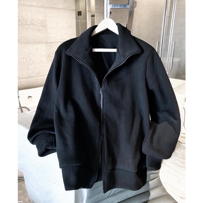 Áo Khoác nam 2 khoá kéo Mael local brand - 2WAY ZIP KNIT JACKET