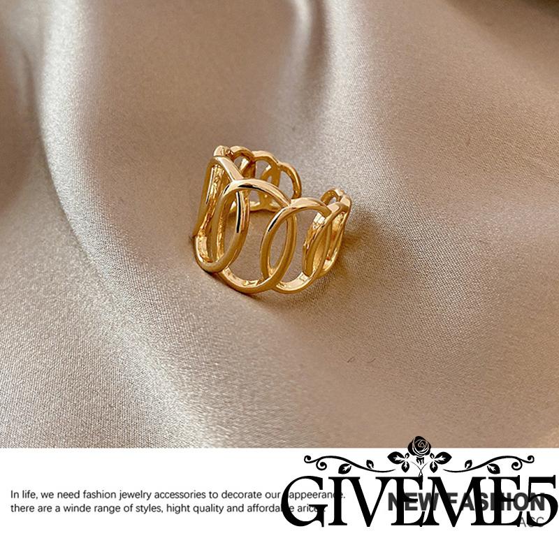 Nhẫn hở đeo chéo thời trang cho nữ