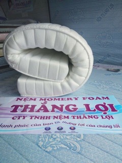 Nệm cao su Memory Foam Thắng Lợi dày 10 Cm