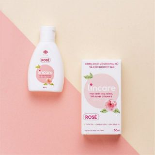 Dung dịch vệ sinh phụ nữ và vệ sinh cốc Lincare Rose