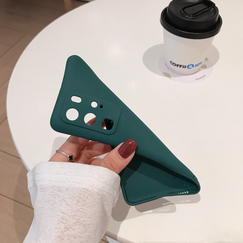 Ốp điện thoại màu trơn thời trang cho Xiaomi Redmi k30 k20 ultra note 8 7 poco f2 10x pro 5g