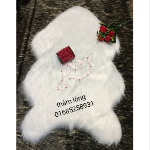 Thảm gấu lông hồ ly cao cấp