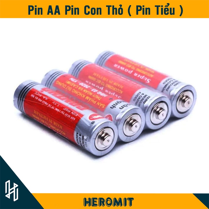 Pin AA Con Thỏ , pin tiểu an toàn , tiết kiệm