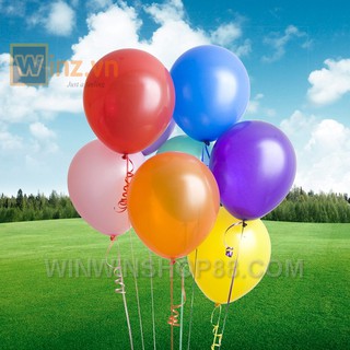 Bộ 100 cái bong bóng nghệ thuật loại tròn - winz.vn
