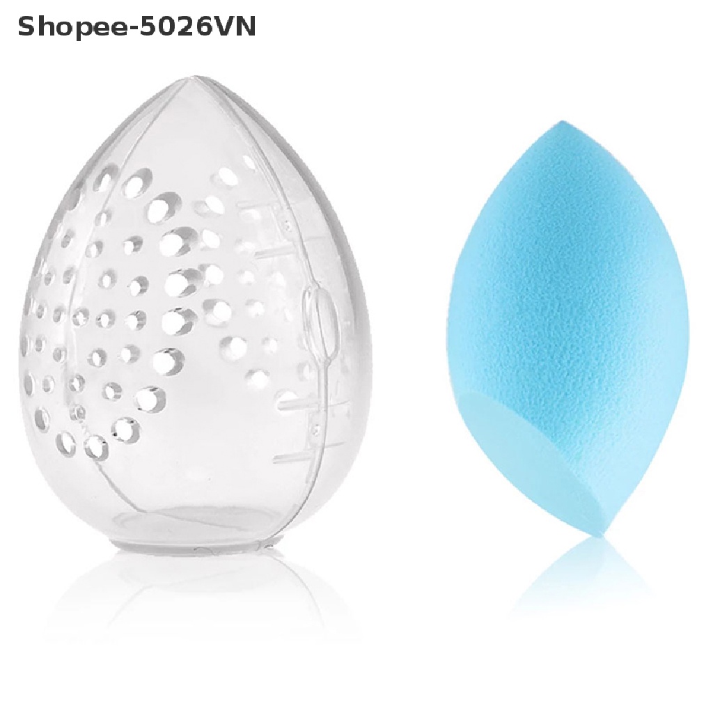 1 Hộp Rỗng Đựng Mút Trang Điểm Hình Quả Trứng