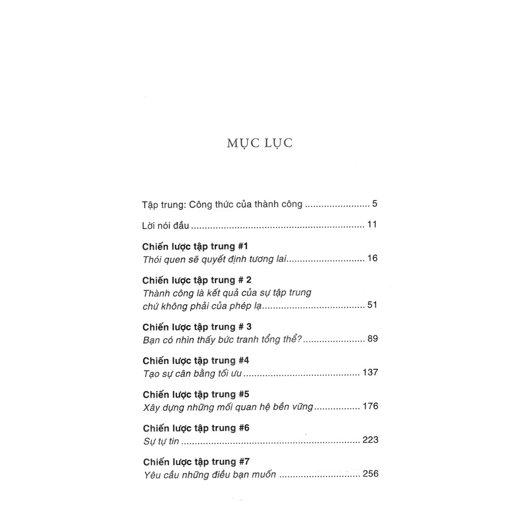 Sách Alphabooks - Sức Mạnh Của Tập Trung (Tái Bản )