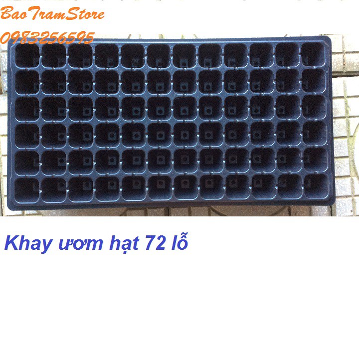 Khay ươm hạt, giâm cành 72 lỗ