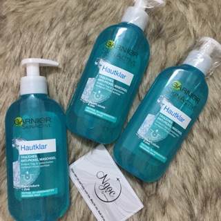 Sữa rửa mặt Garnier chai vòi - HXT Đức 🇩🇪