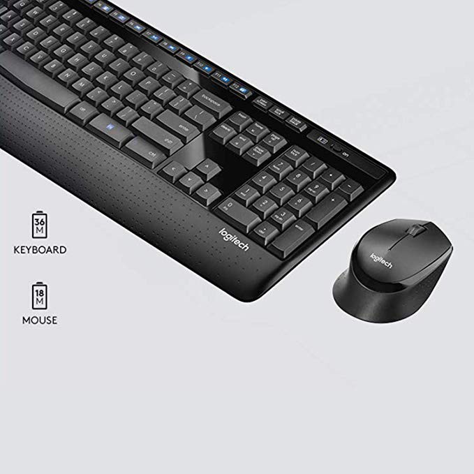 Bộ Bàn Phím Và Chuột Không Dây Logitech MK345