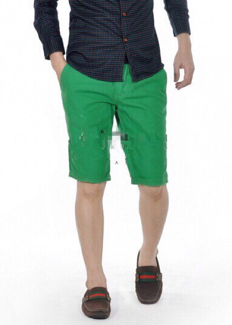 Quần short kaki nam