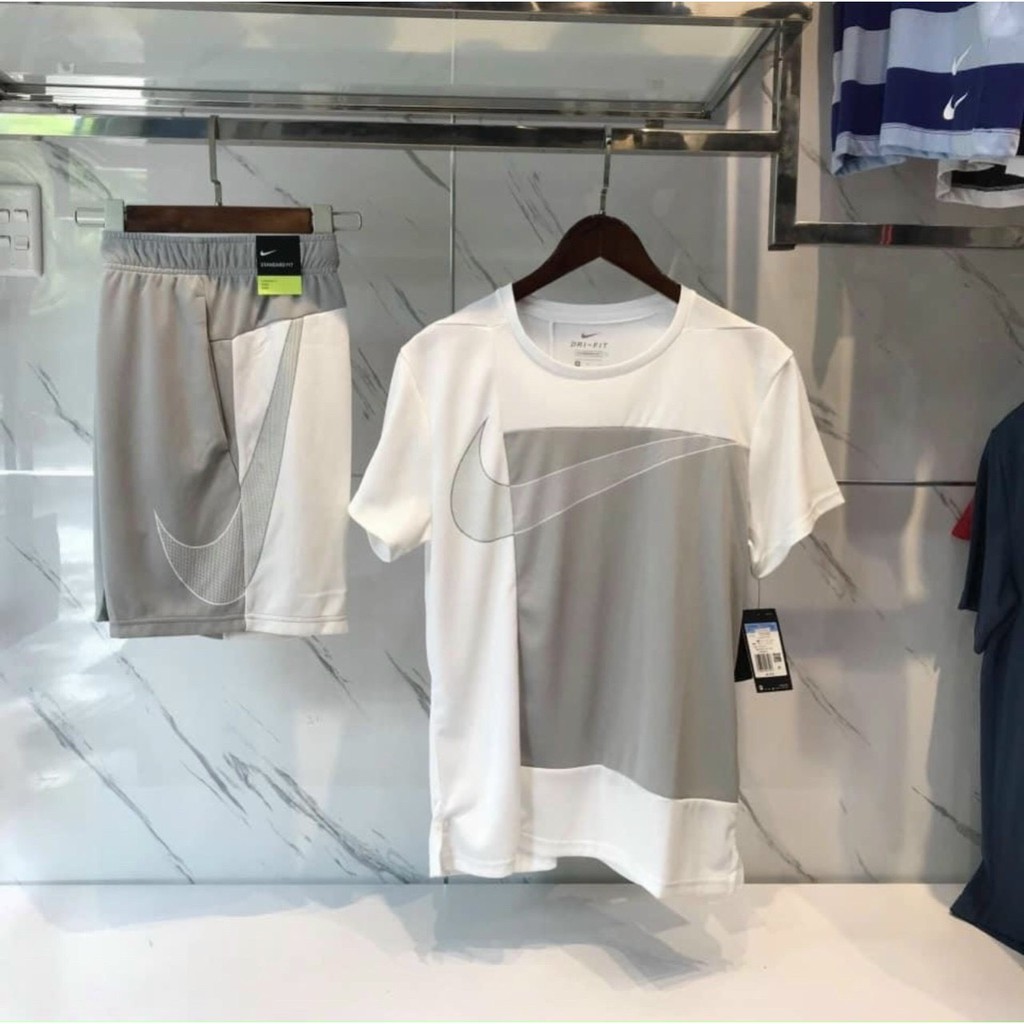 [VIDEO THẬT] Bộ cộc tay thể thao cho nam chất thun lạnh mềm mát, hàng loại 1