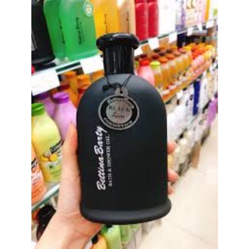 Sữa tắm dưỡng thể nước hoa Bettina Barty Color Black Line dành cho nam, Đức chính hãng 500ml - Shop Mecici