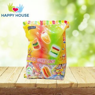 Kẹo dẻo GUMMY CANDY RISEN 3 lớp 350gam date 2020
