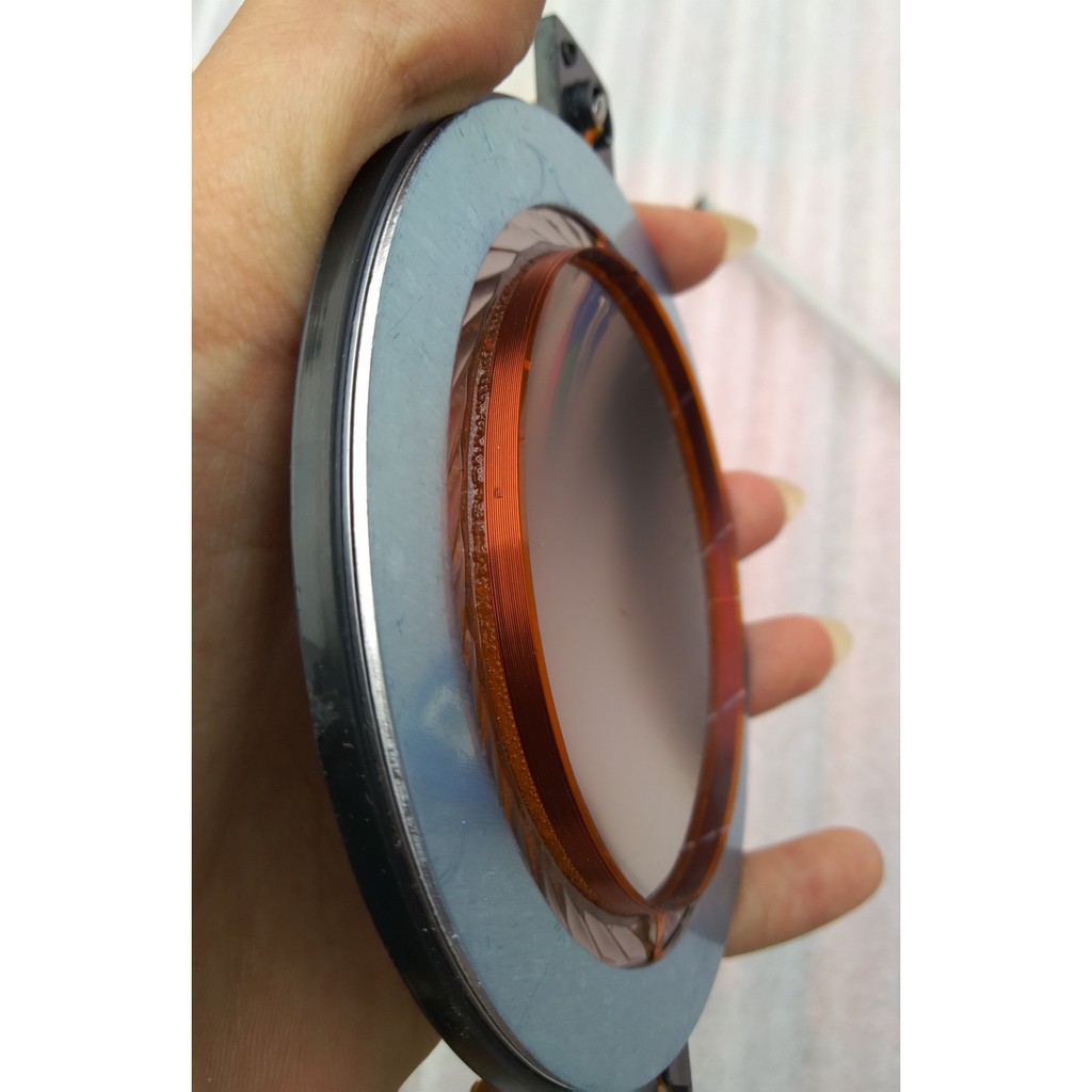 CÔN LOA 74.5MM LOA TREBLE MÀNG TITAN DÂY NHÔM DẸT - COIL LOA 750