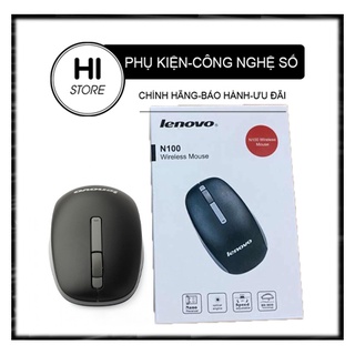 Chuột Không dây Lenovo N100 Chính hãng (Bảo hành 1 năm)