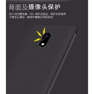 ỐP LƯNG SILICON ĐEN NHÁM NOKIA 6