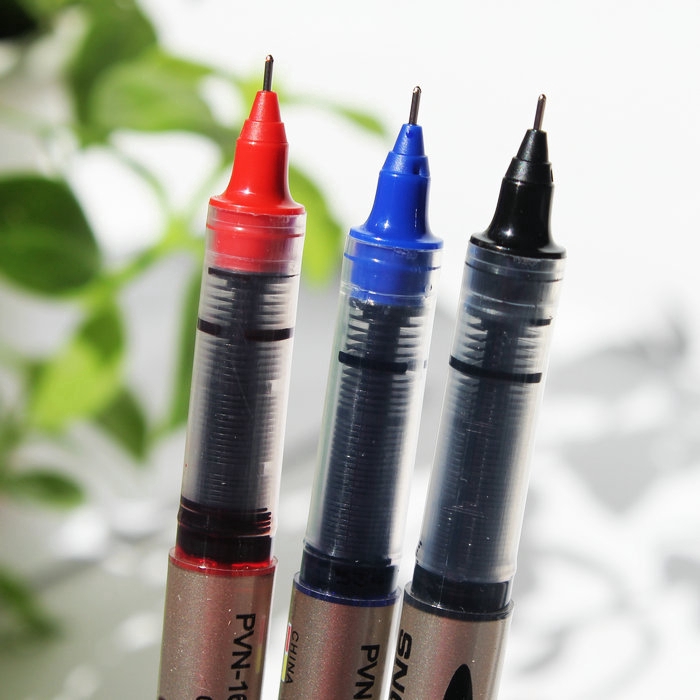 Bút bi mực đen/đỏ/xanh dương ngòi 0.5mm