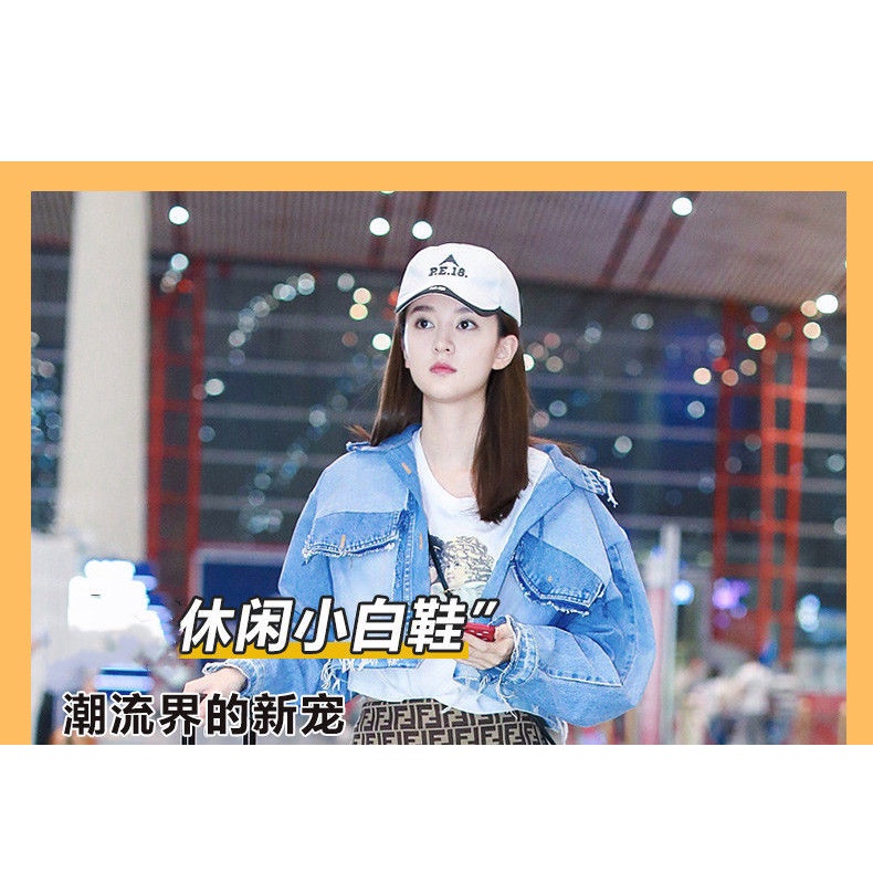 Giày Thể Thao Trắng Đế Mềm Thời Trang Mùa Xuân Cho Nữ