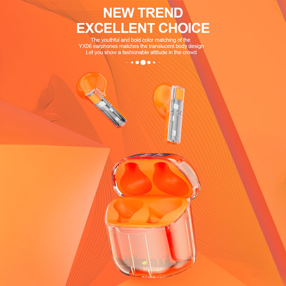 Tai nghe nhét tai không dây VIRWIR YX06 kết nối bluetooth âm thanh sống động chất lượng cao