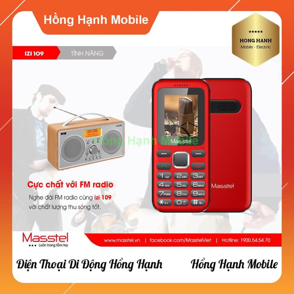 Điện Thoại Masstel iZi 109 - Hàng Chính Hãng I Nguyên Seal I Hàng Công Ty - Shop Điện Thoại Hồng Hạnh