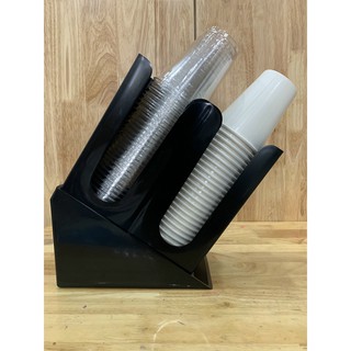 Kệ úp ly nhựa xéo.
