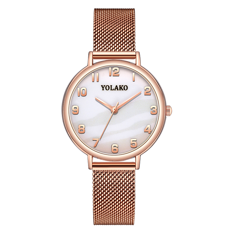 ZOLFA Elegant Pink Mesh Belt Ladies Wrist Watches Classic Ultra-Thin Womens Quartz Watch Analog Dress Clocks Lady Gift Watches Đồng hồ nữ