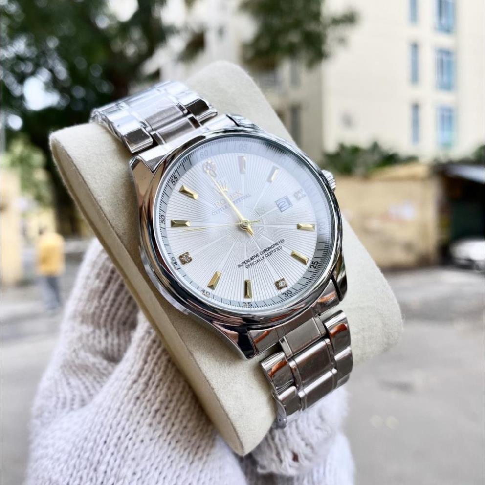 [SALE KHỦNG] Đồng Hồ NAM RoLex R065 Mặt ĐEN Dây Thép Chống Xước, Chống Nước | BigBuy360 - bigbuy360.vn