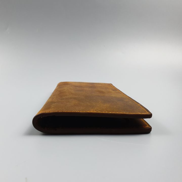 Ví dài nam, ví cầm tay nam da sáp thời trang cao cấp WL104 - 100% da bò thật, BH 3 năm, bóp ví nam