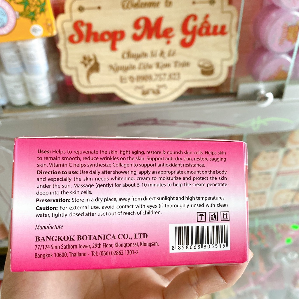 KEm bo.dy kone thái lan 200g( cherry)