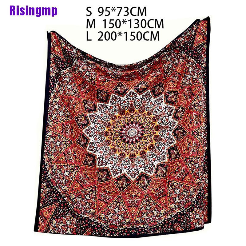 MANDALA Thảm Treo Tường Trang Trí Phong Cách Bohemian