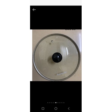 Vung kính sunhouse cho xoong- nồi- chảo side 16cm đến 24cm