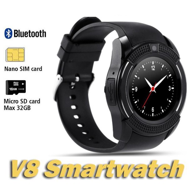 Đồng Hồ Thông Minh Sim Độc Lập V8 Smartwatch Chính Hãng Giá rẻ