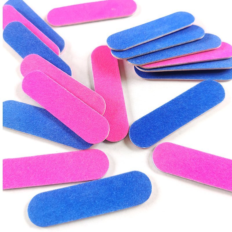 Dũa nail Comavi dũa móng tay mini hai mặt nhỏ gọn  D11